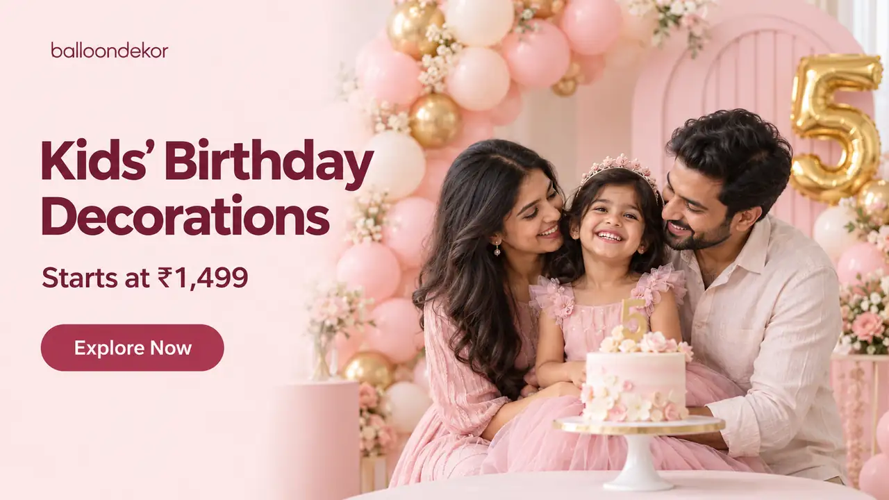 Kids Birthday Banner