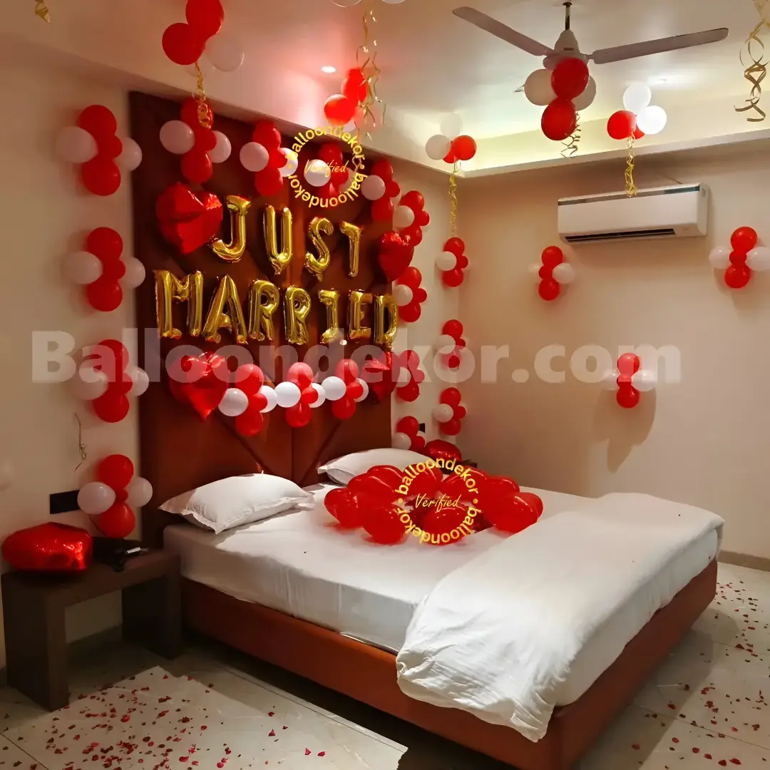 Balloon Decoration for First Night — thumbnail 2