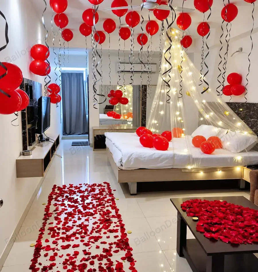 Romantic Canopy Setup — Canopy Decoration