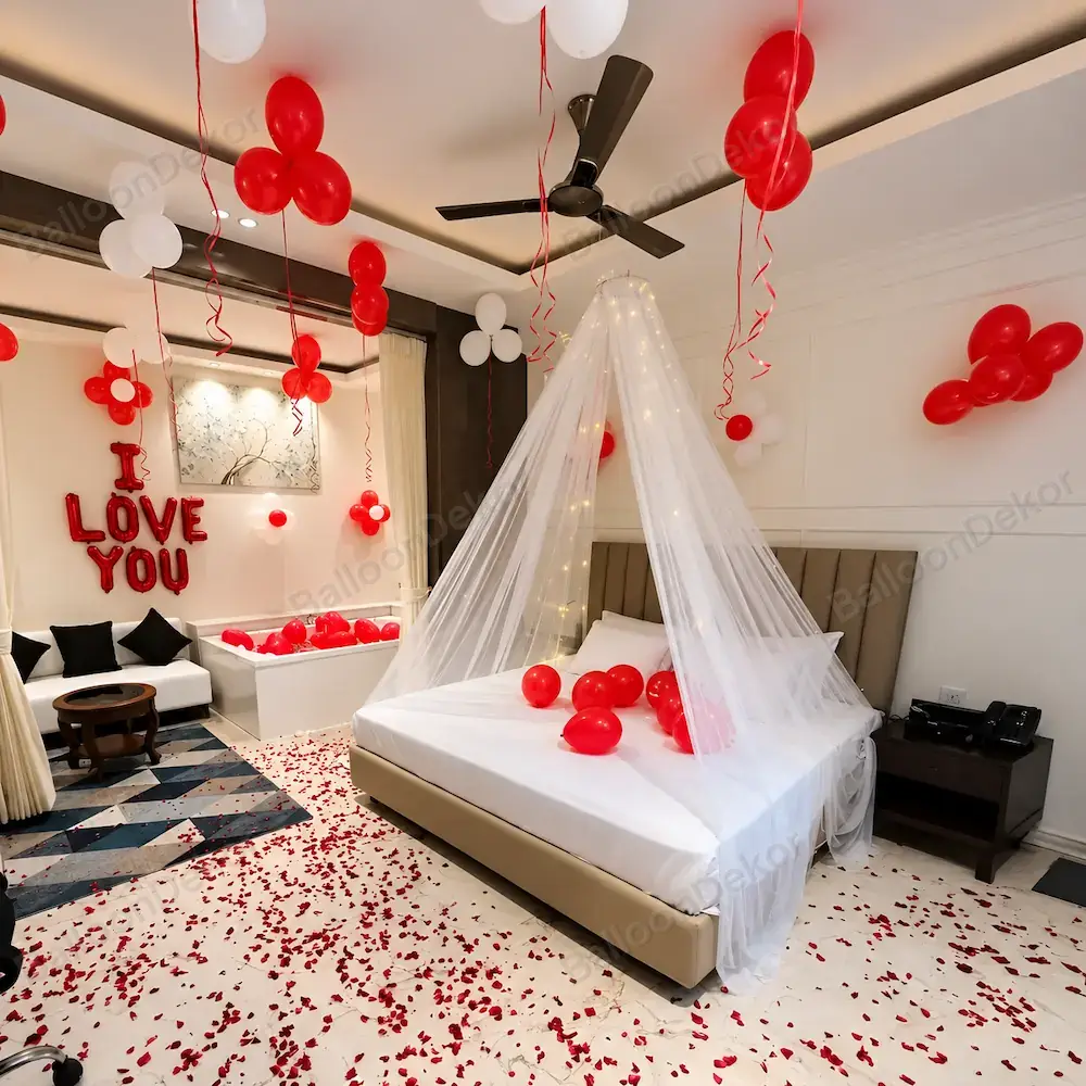 Romantic I Love You Canopy Decor — Canopy Decoration