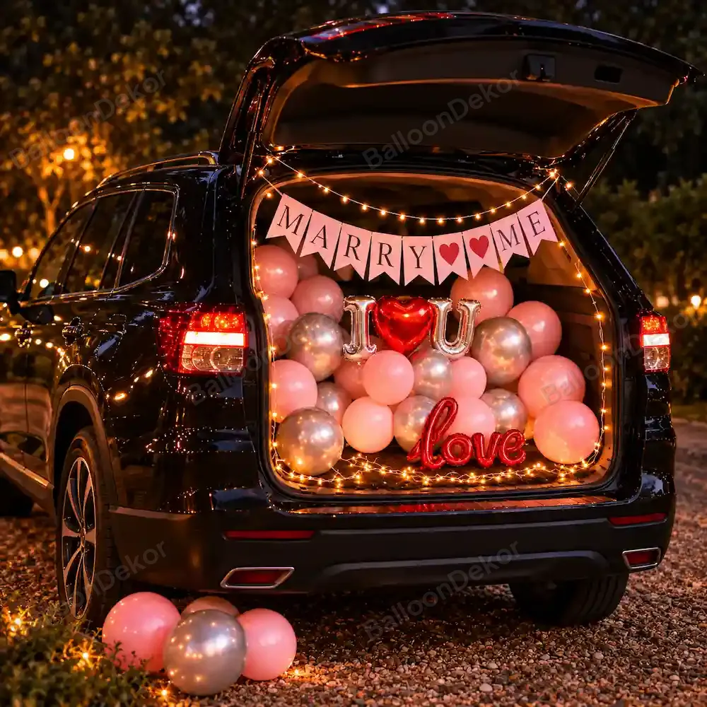 Marry Me Car Boot Decoration — thumbnail 2