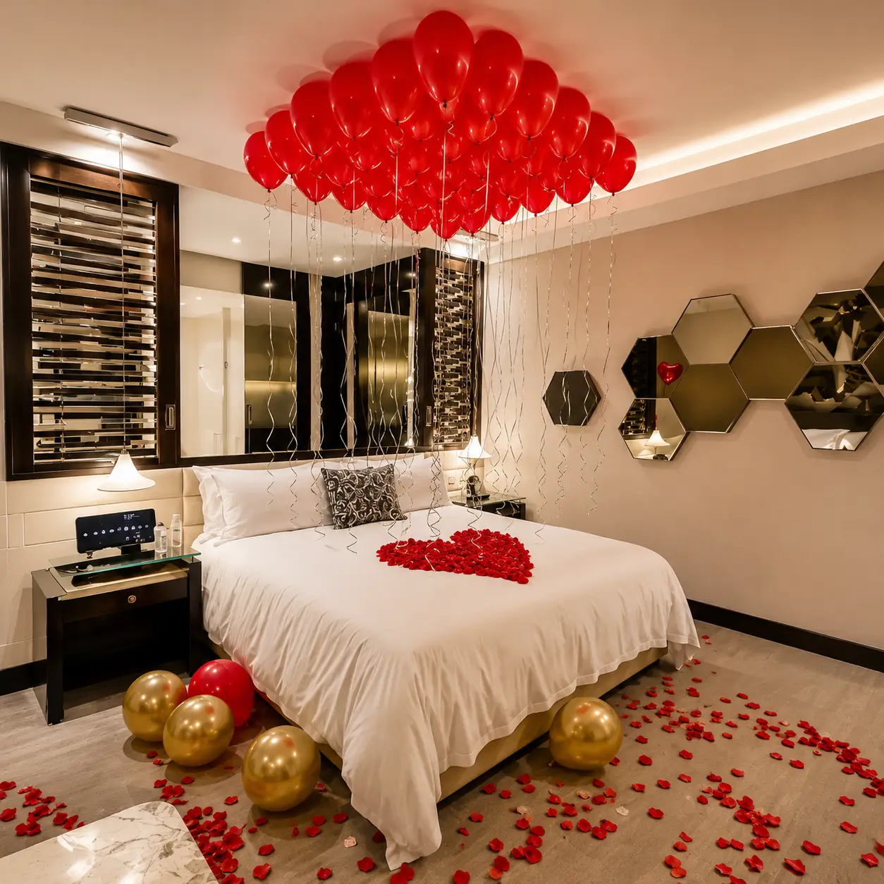 Romantic Proposal Room Decoration