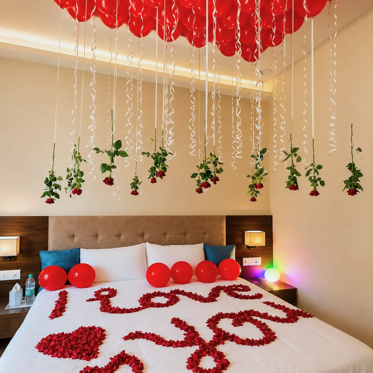 Romantic Proposal Room Setup — thumbnail 3
