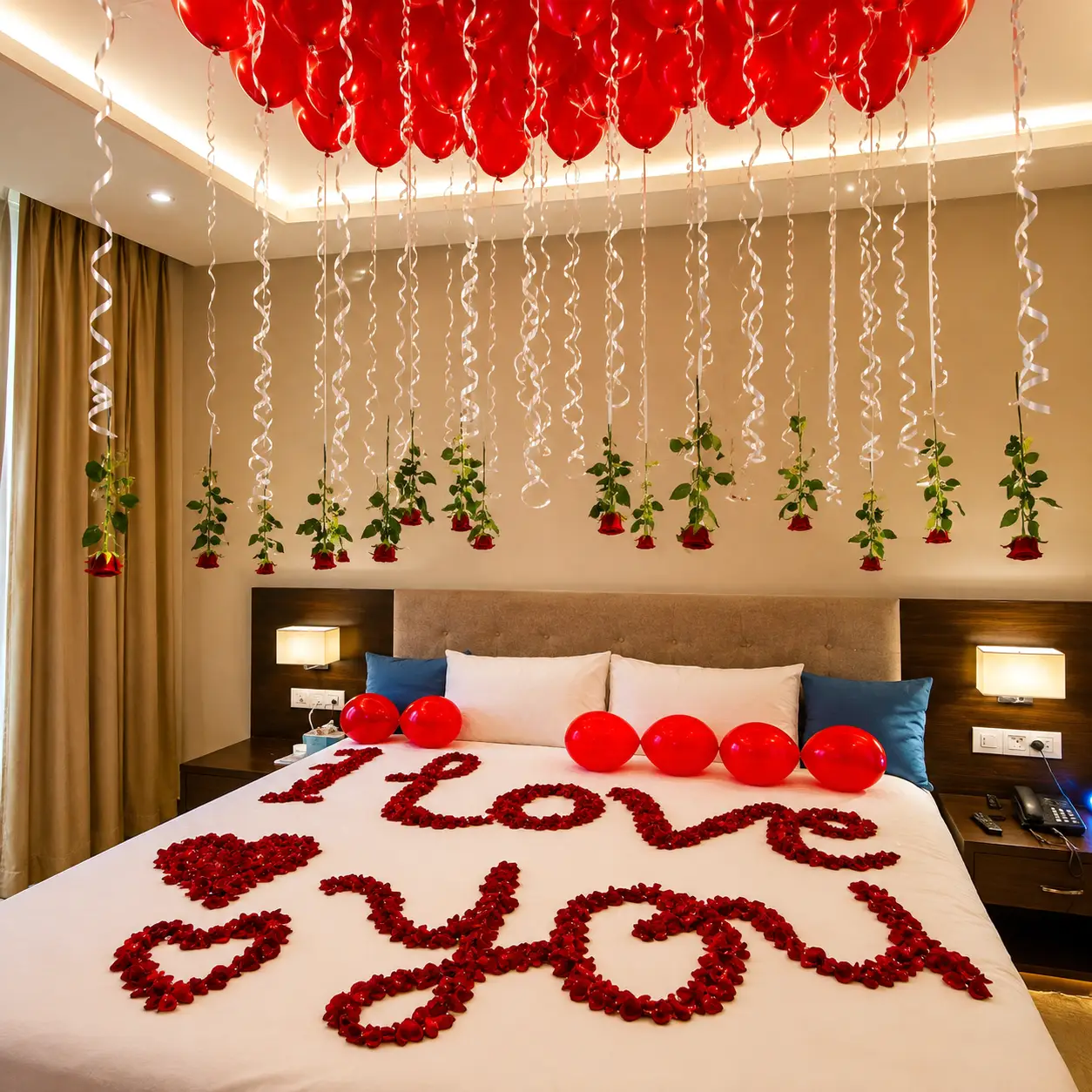 Romantic Proposal Room Setup — thumbnail 2