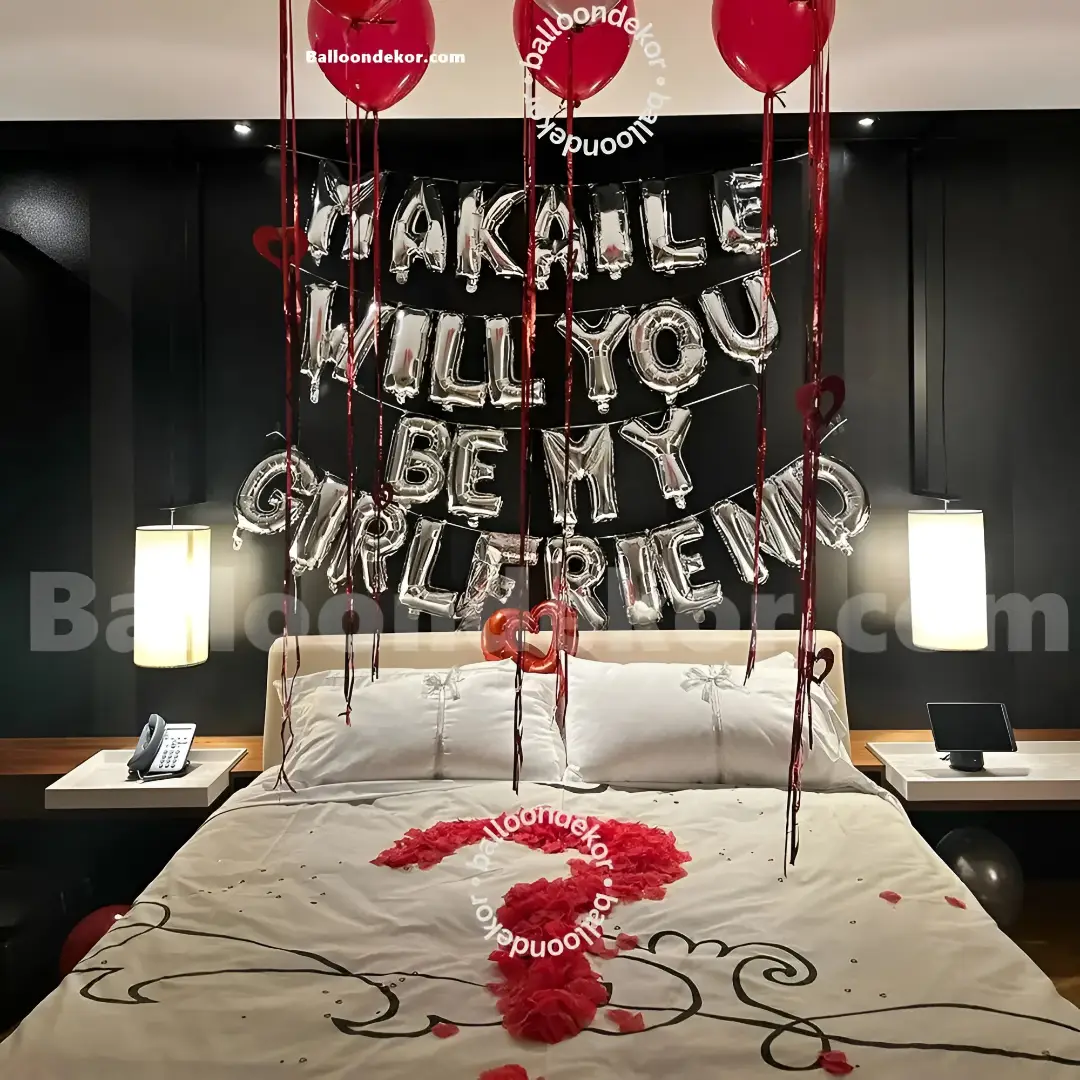 Surprise Romantic Proposal Decoration — Proposal Decoration