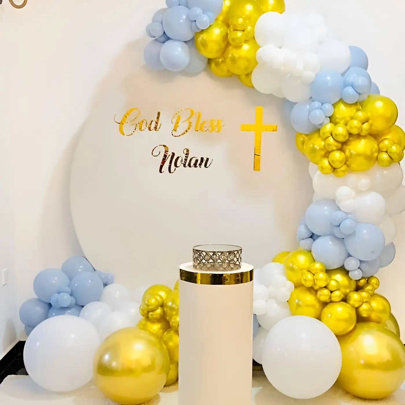 Holy & Loved Baptism Decoration