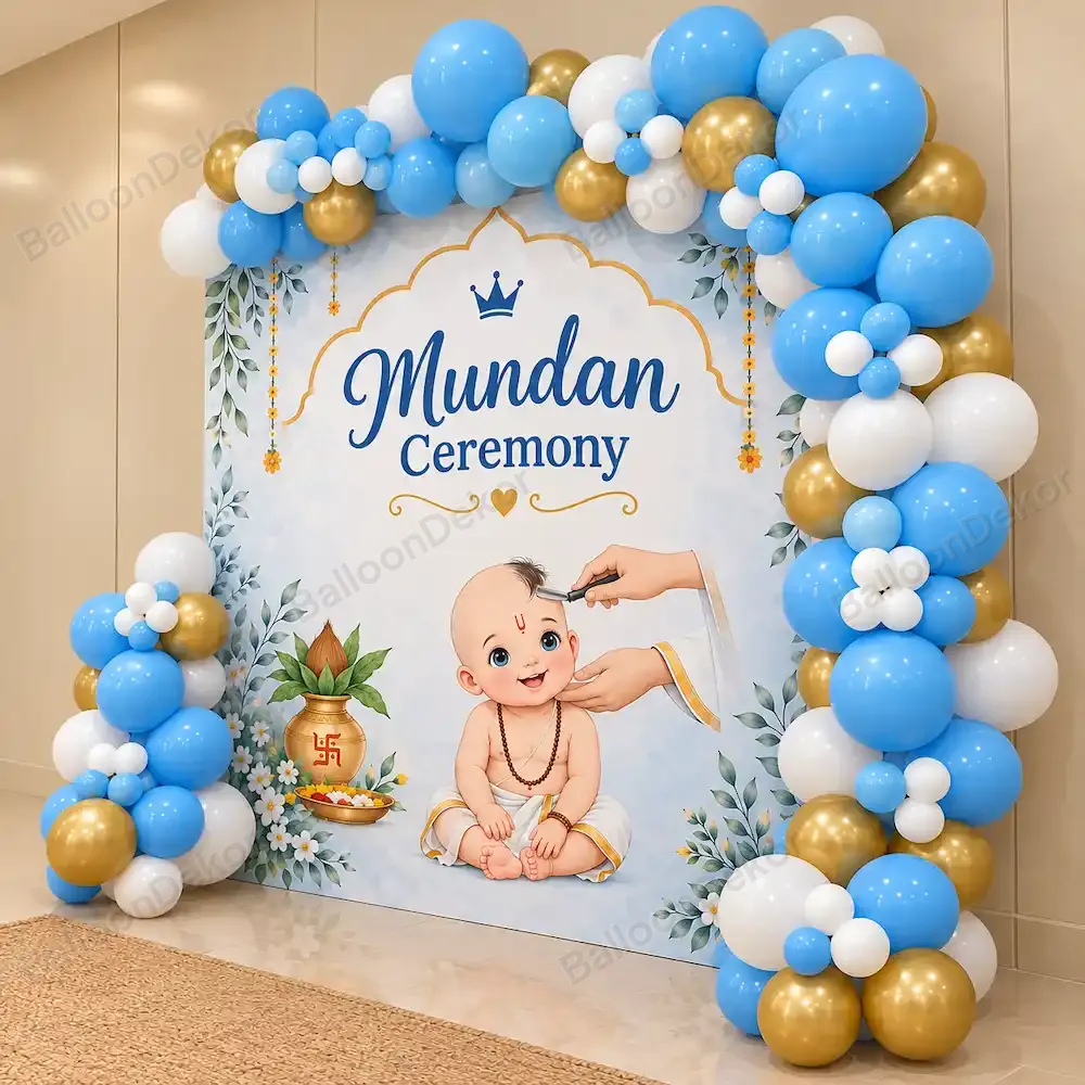 Traditional Mundan Ceremony Decor — thumbnail 2