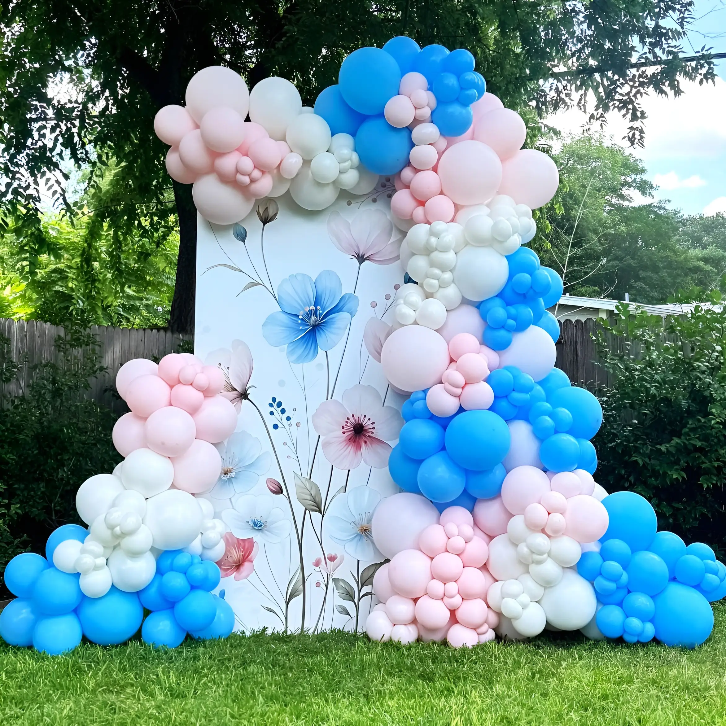 He Or She Baby Shower Setup