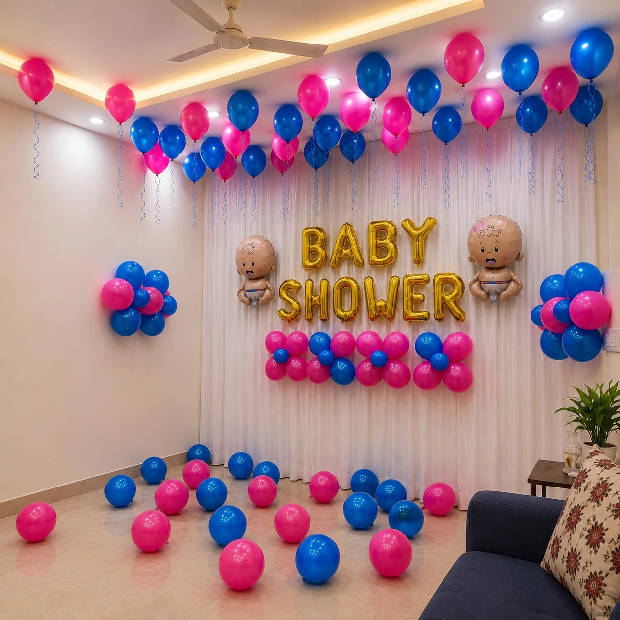 Giggling Baby Shower Setup — photo 2