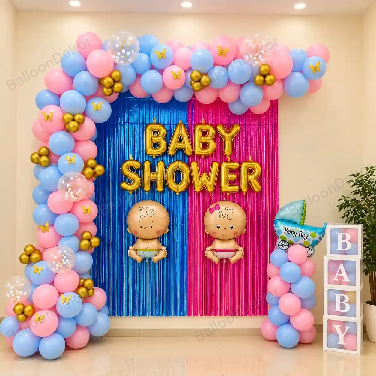 Baby Shower Pastel Decor — Baby Shower Decoration in Delhi in Delhi