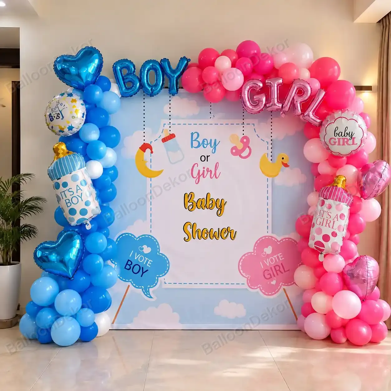 Customized Baby Shower Arrangement — Baby Shower Decoration in Ahmedabad in Ahmedabad