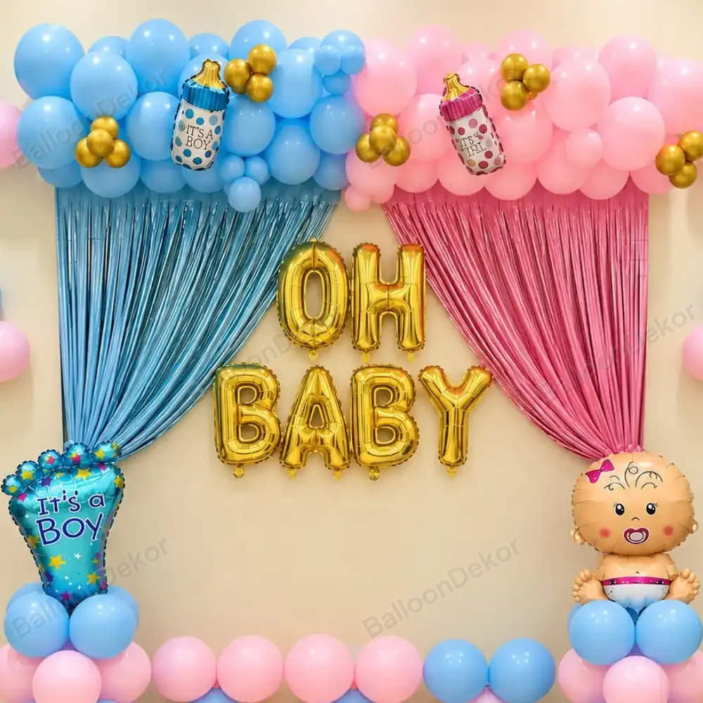 Pastel Theme Baby Shower Decoration — thumbnail 3