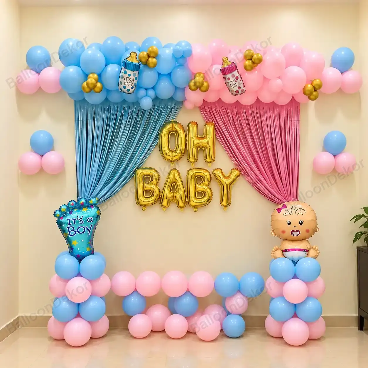 Pastel Theme Baby Shower Decoration — Baby Shower Setups First-Time Parents Book Most