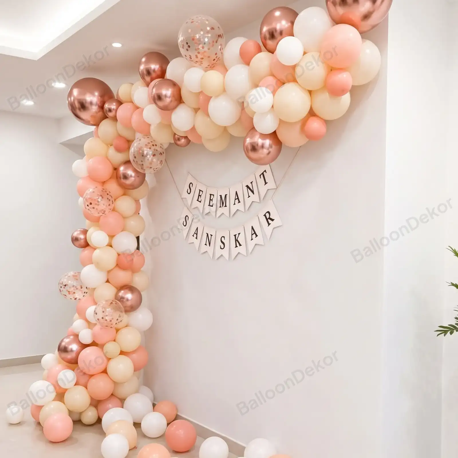 Seemant Ceremony Arch Decoration — thumbnail 2