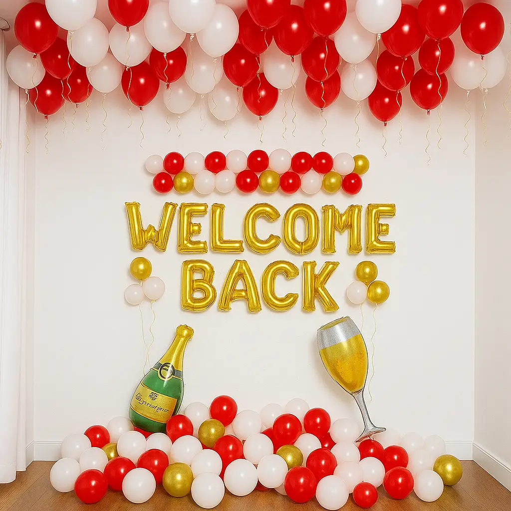 welcome back decoration for home