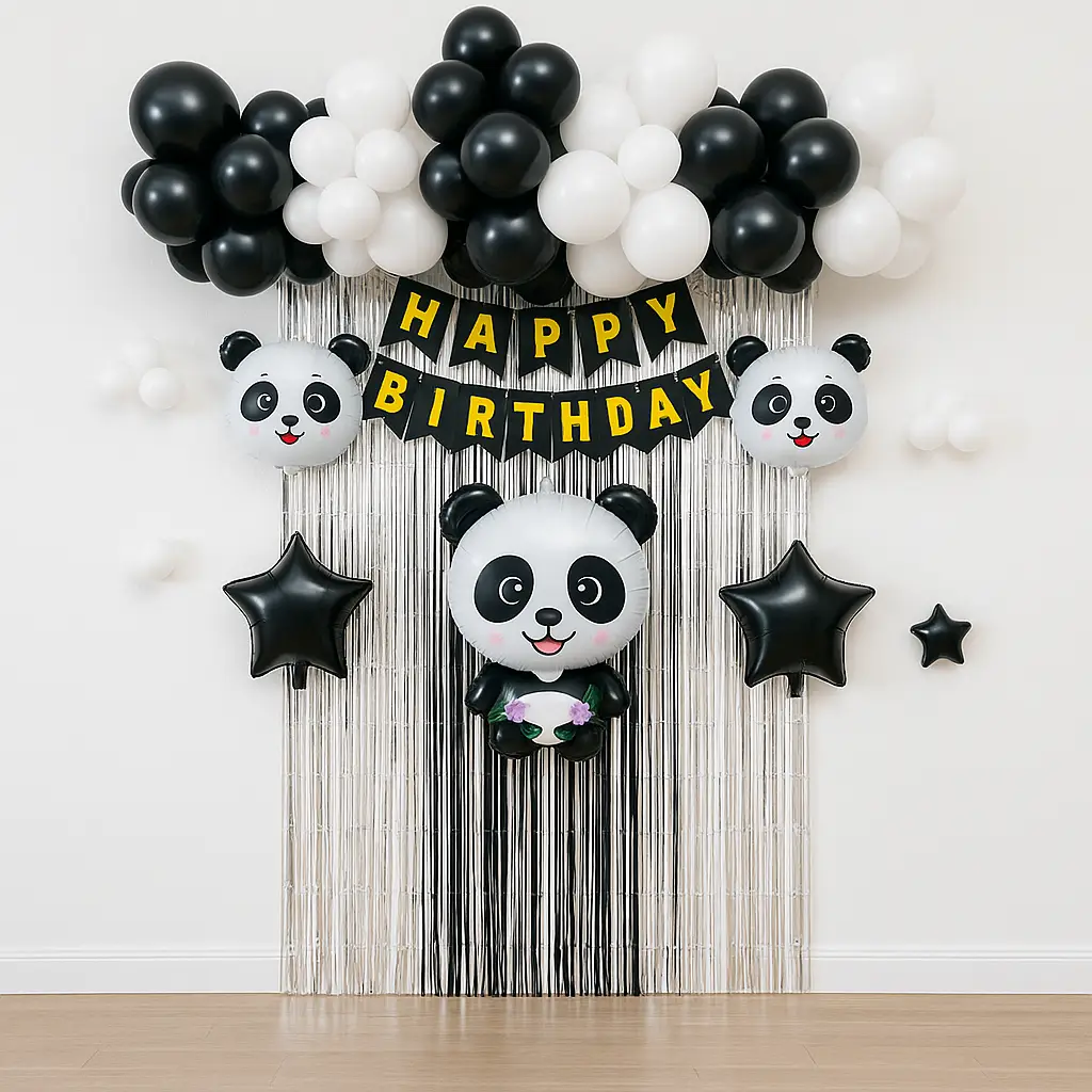 Panda Theme Decoration for Kids