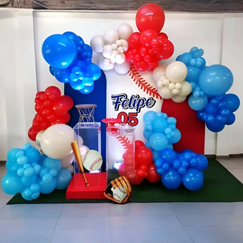 Baseball & Balloons Decoration