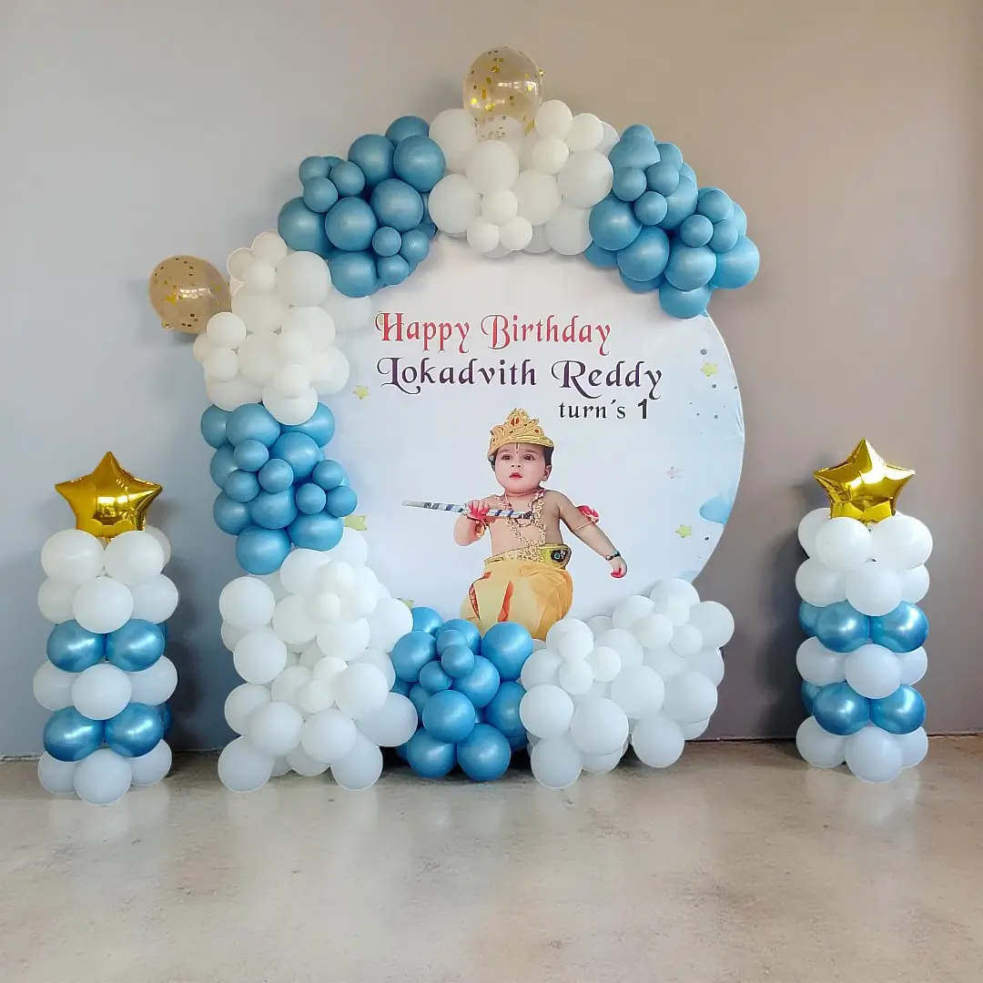 1st Birthday Photo Decoration for Kids