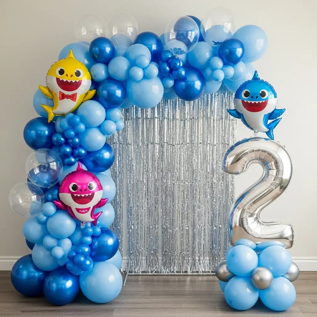 Birthday Baby Shark Decor