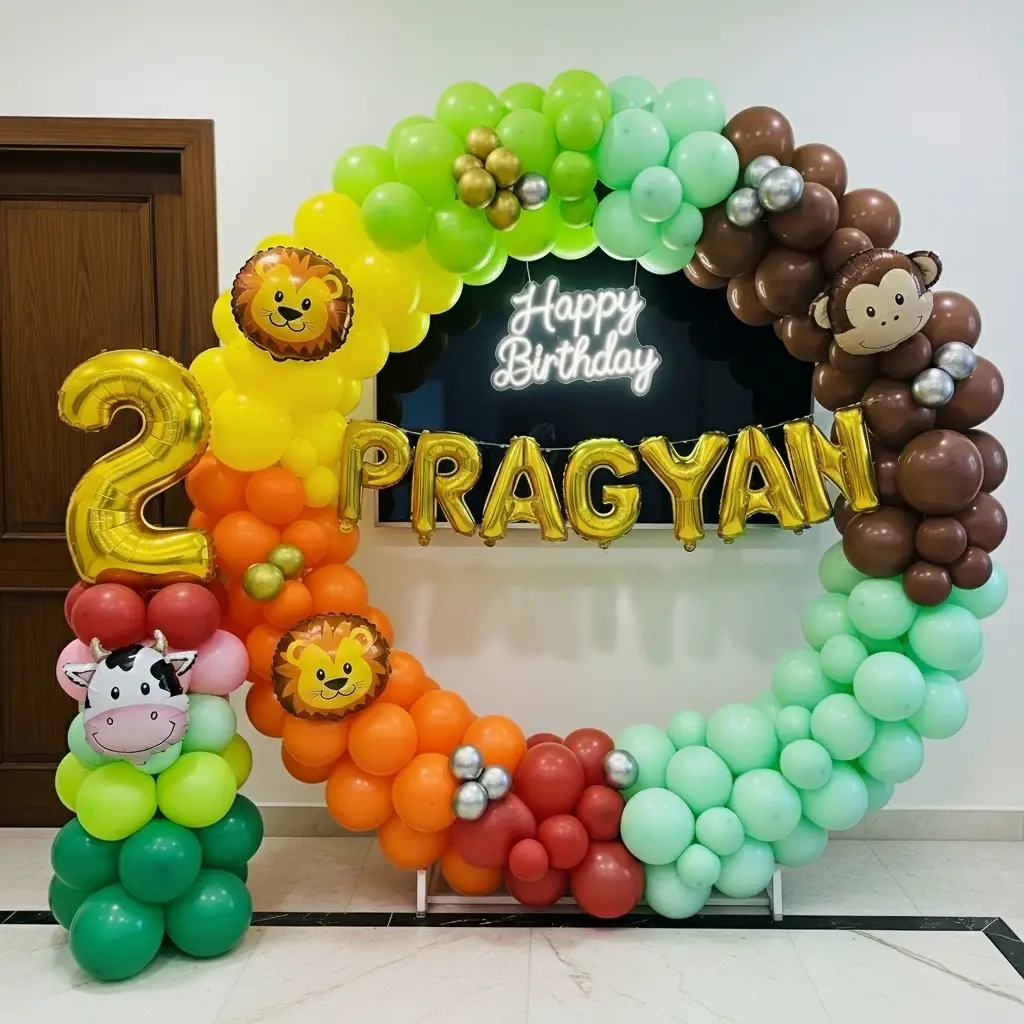 Jungle Adventure Balloon Decoration