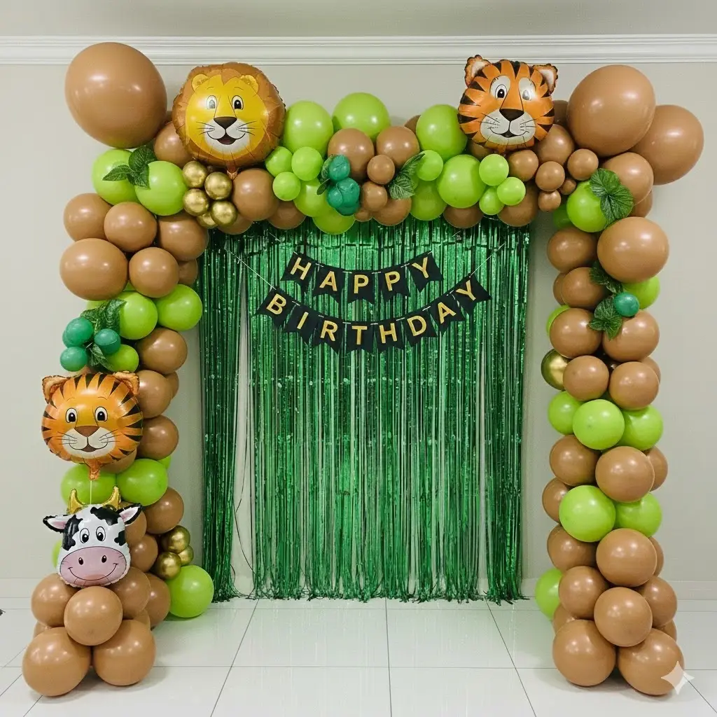 Jungle Kingdom Balloon Decoration