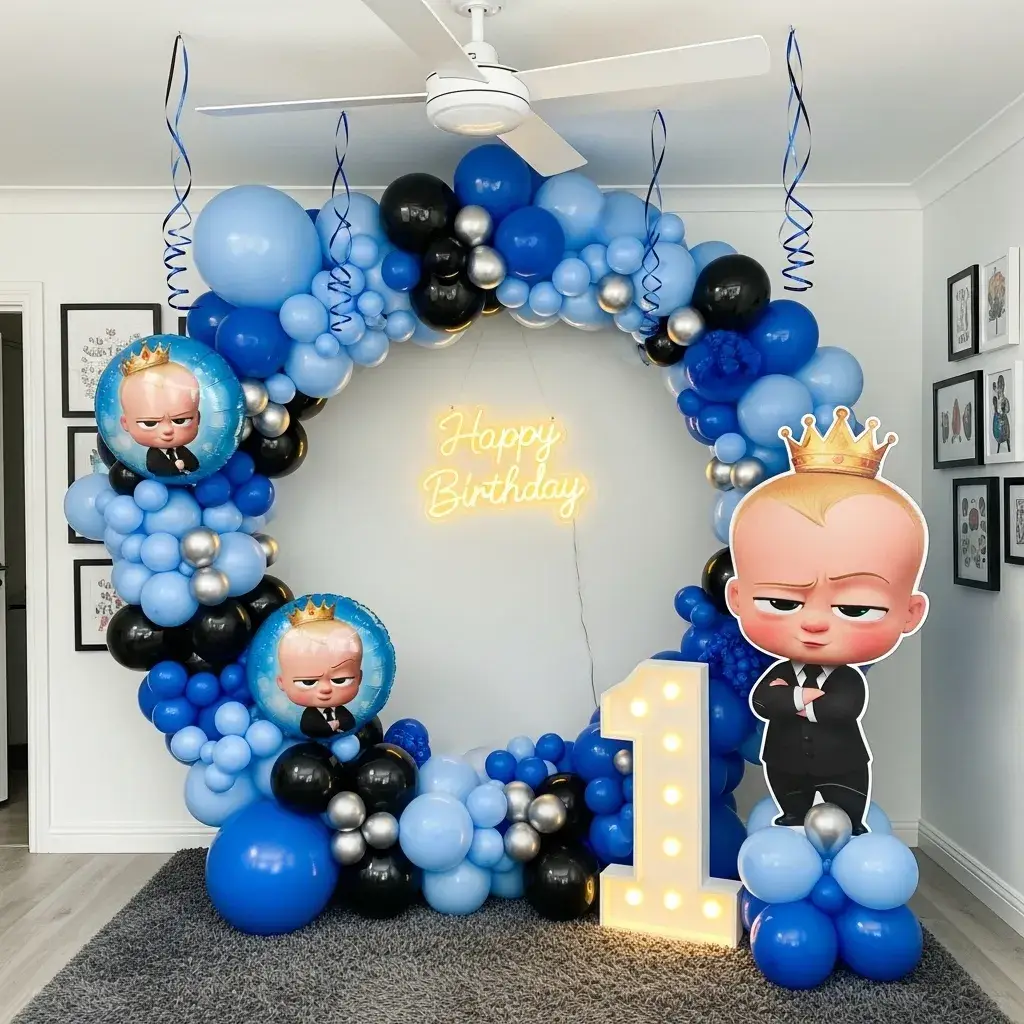 Little Boss Birthday Decoration