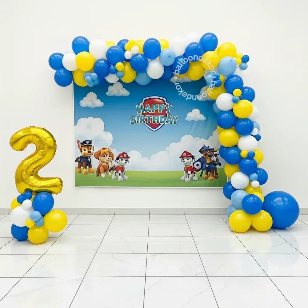 Paw Patrol Celebration Balloon Decor