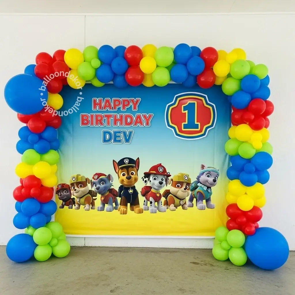 Paw Patrol Fun Theme Decoration