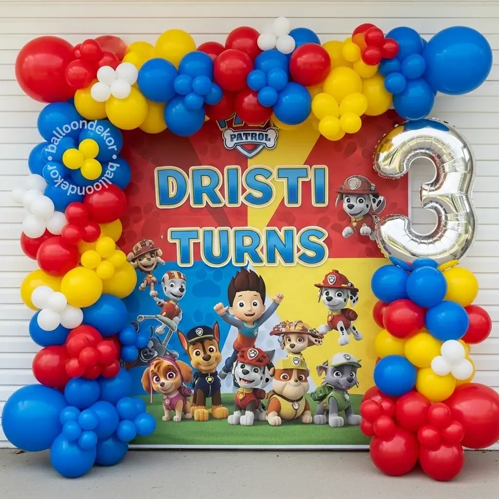 Paw Patrol Adventure Birthday Decor