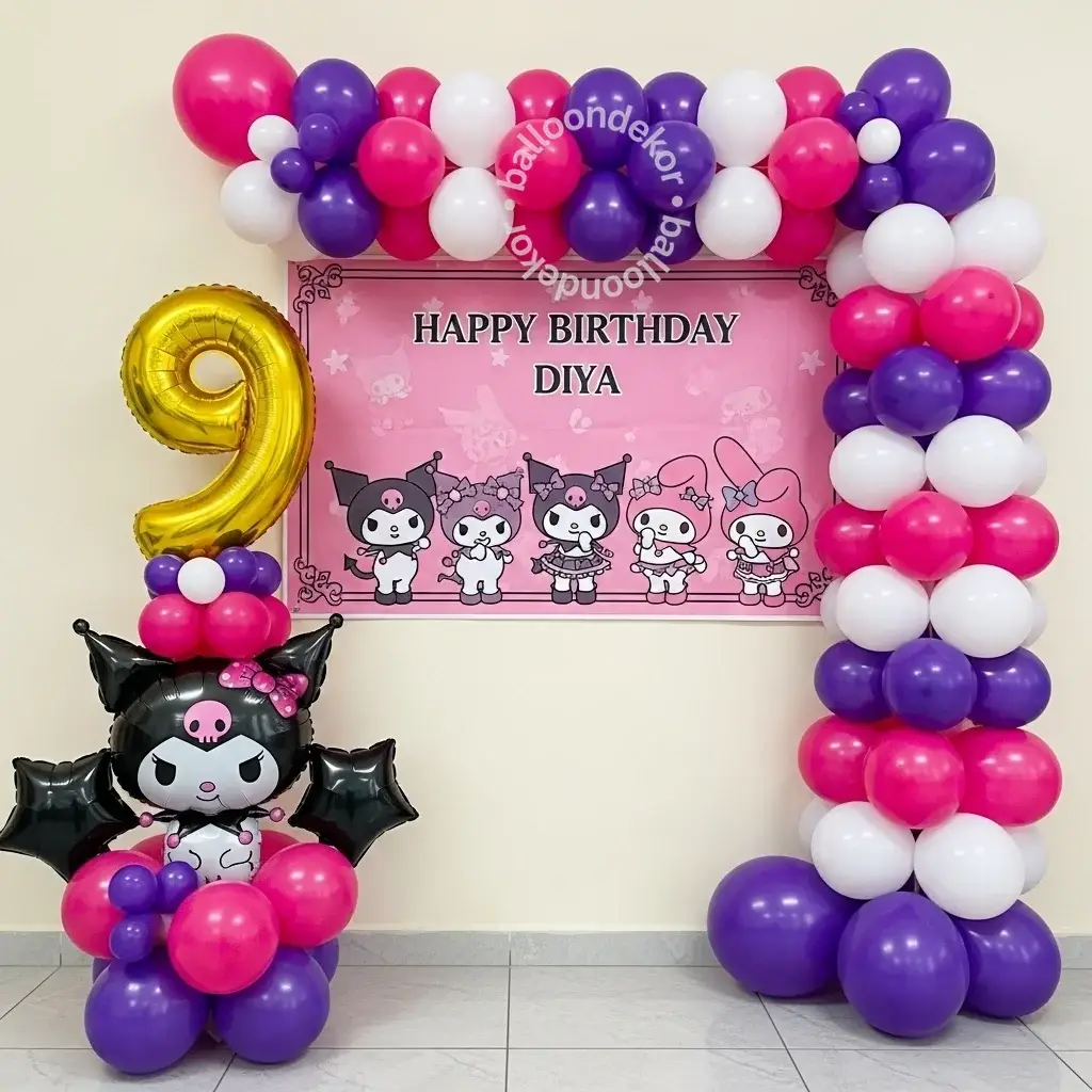 Kuromi Theme Birthday Celebration