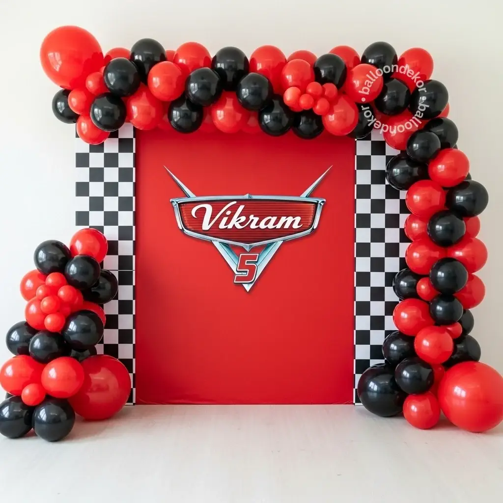 Speed Racer Birthday Decoration