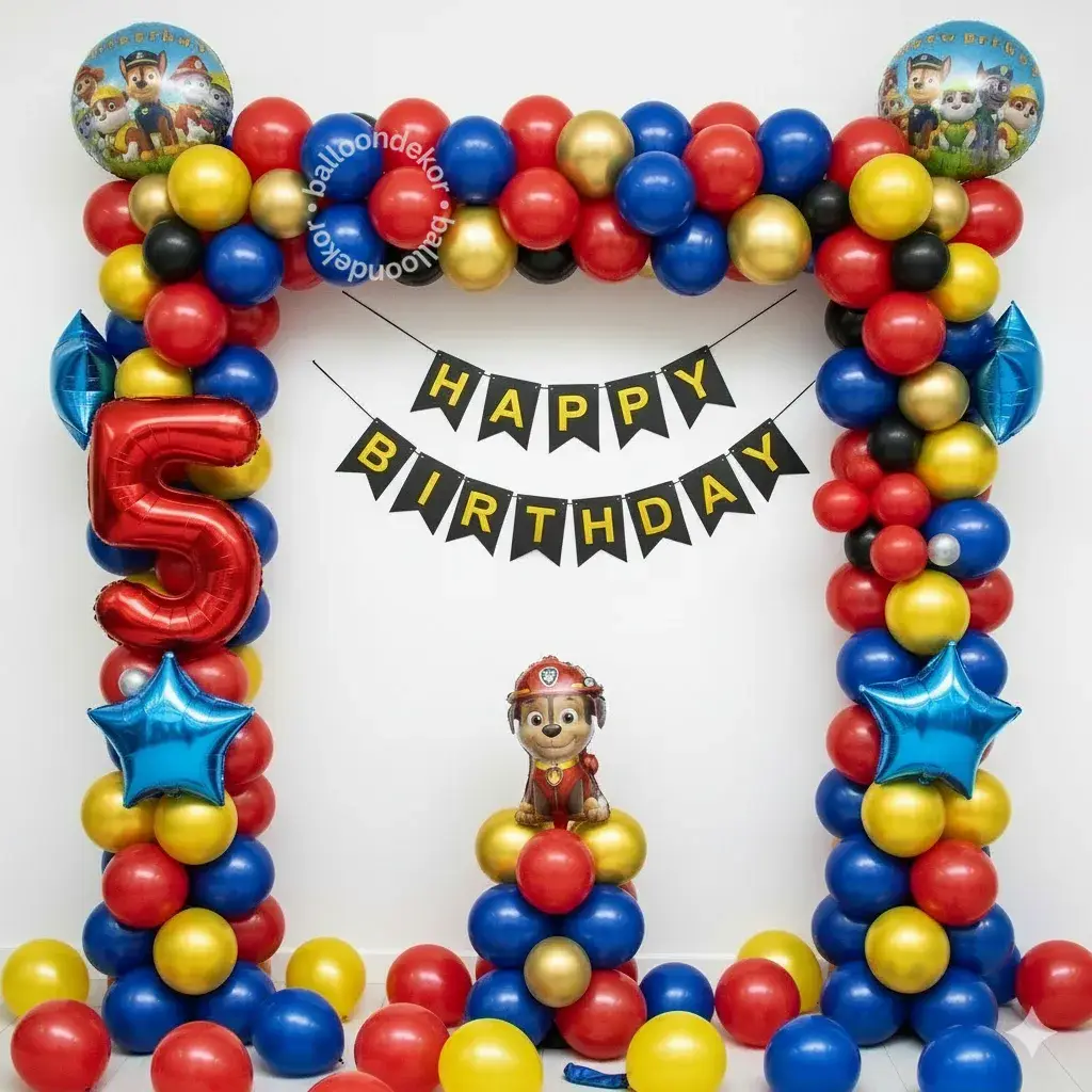 Simple Paw Patrol Birthday Celebration
