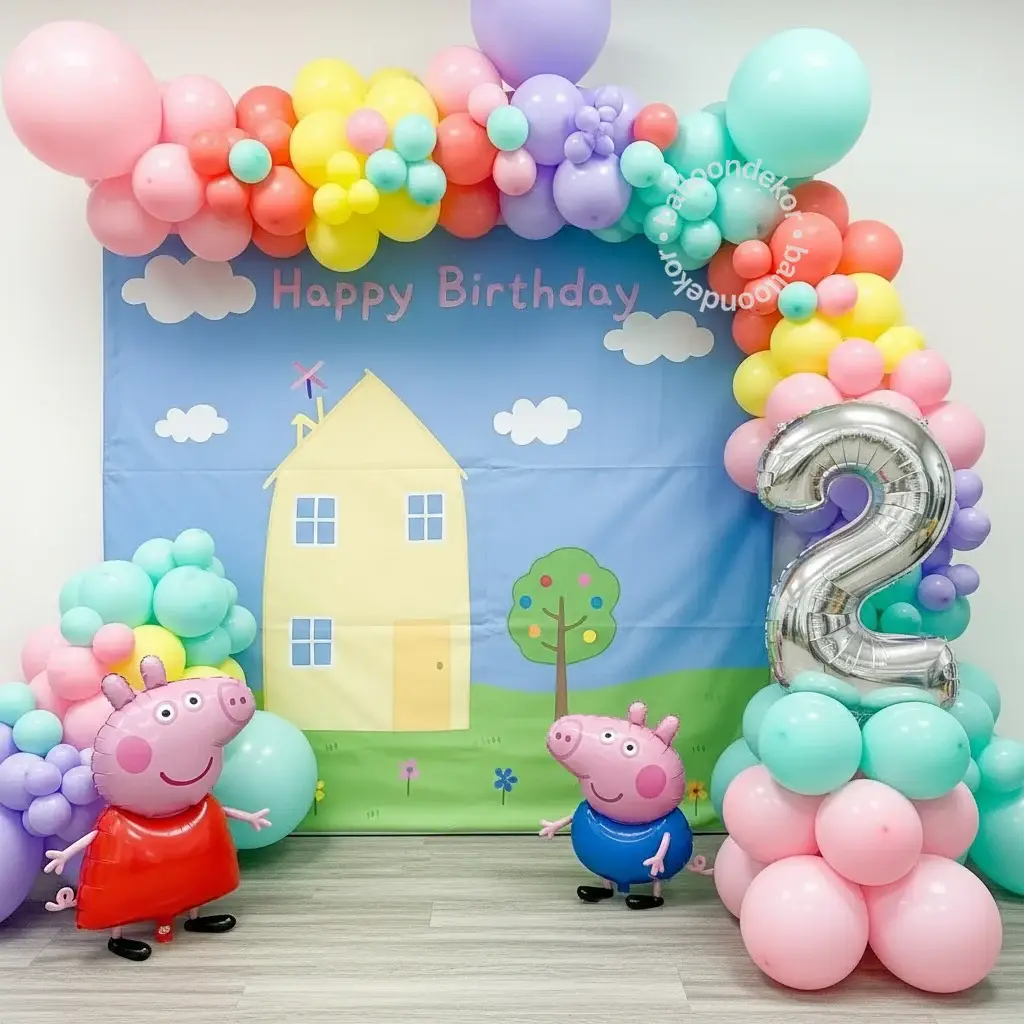 Peppa Pig Birthday Celebration Decor