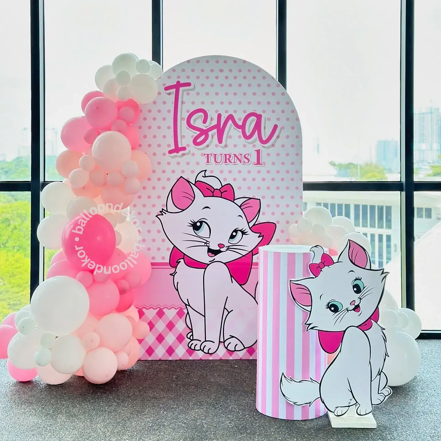 Cute kitty Birthday Theme Decoration