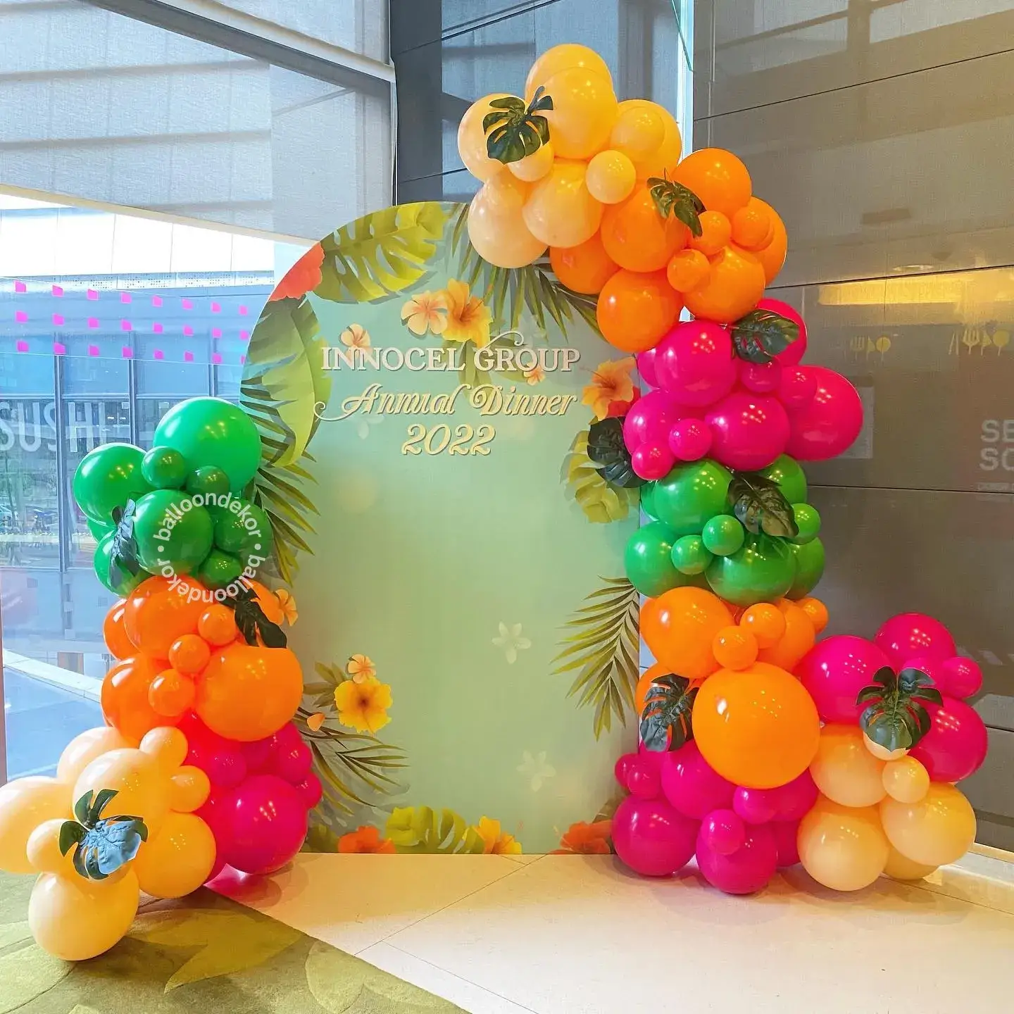 Corporate Gathering Balloon Decoration