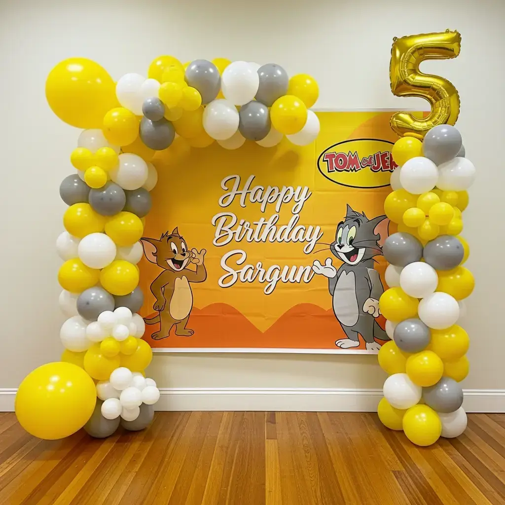 Tom & Jerry Kids Party Decor