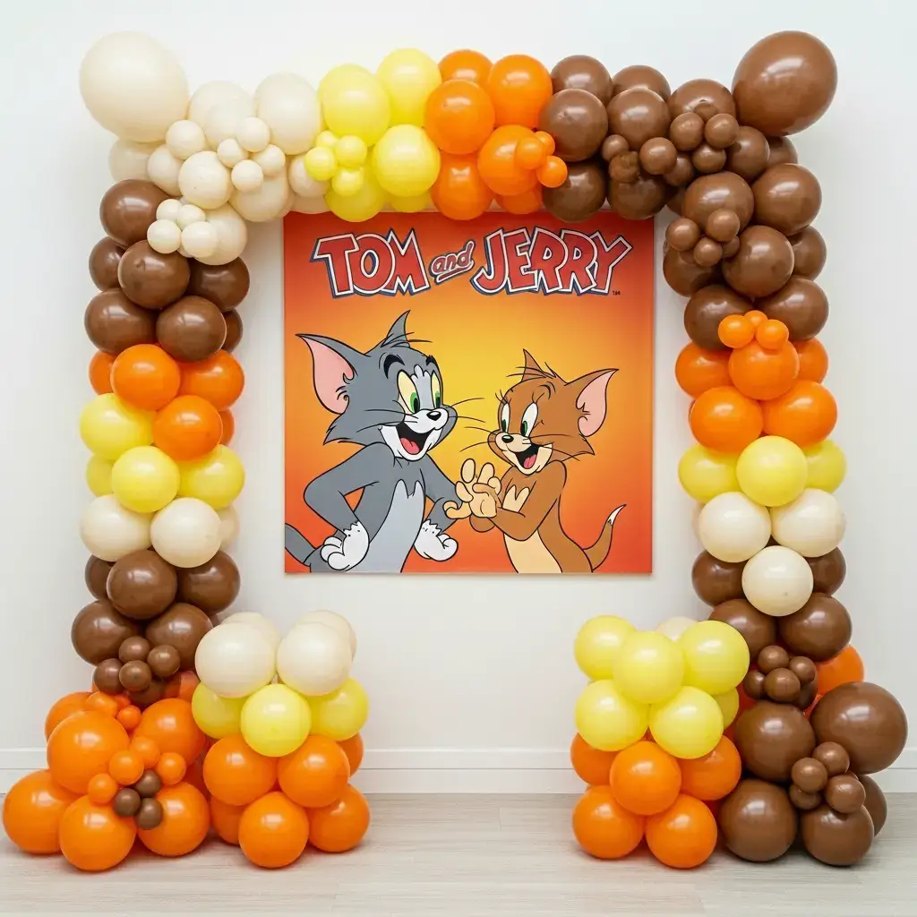 Tom Zone Balloon Arch Decoration