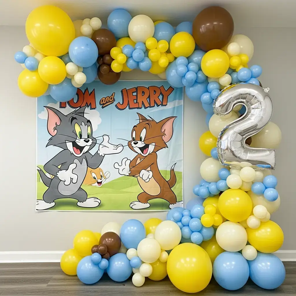 Birthday Bash Tom and Jerry Setup