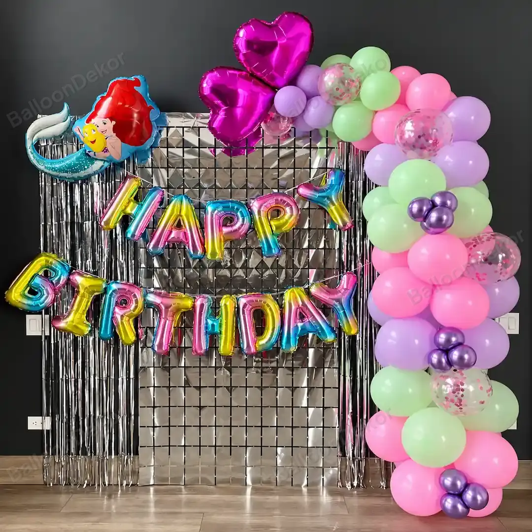 Sea Princess Theme Decor — Mermaid Theme Decoration