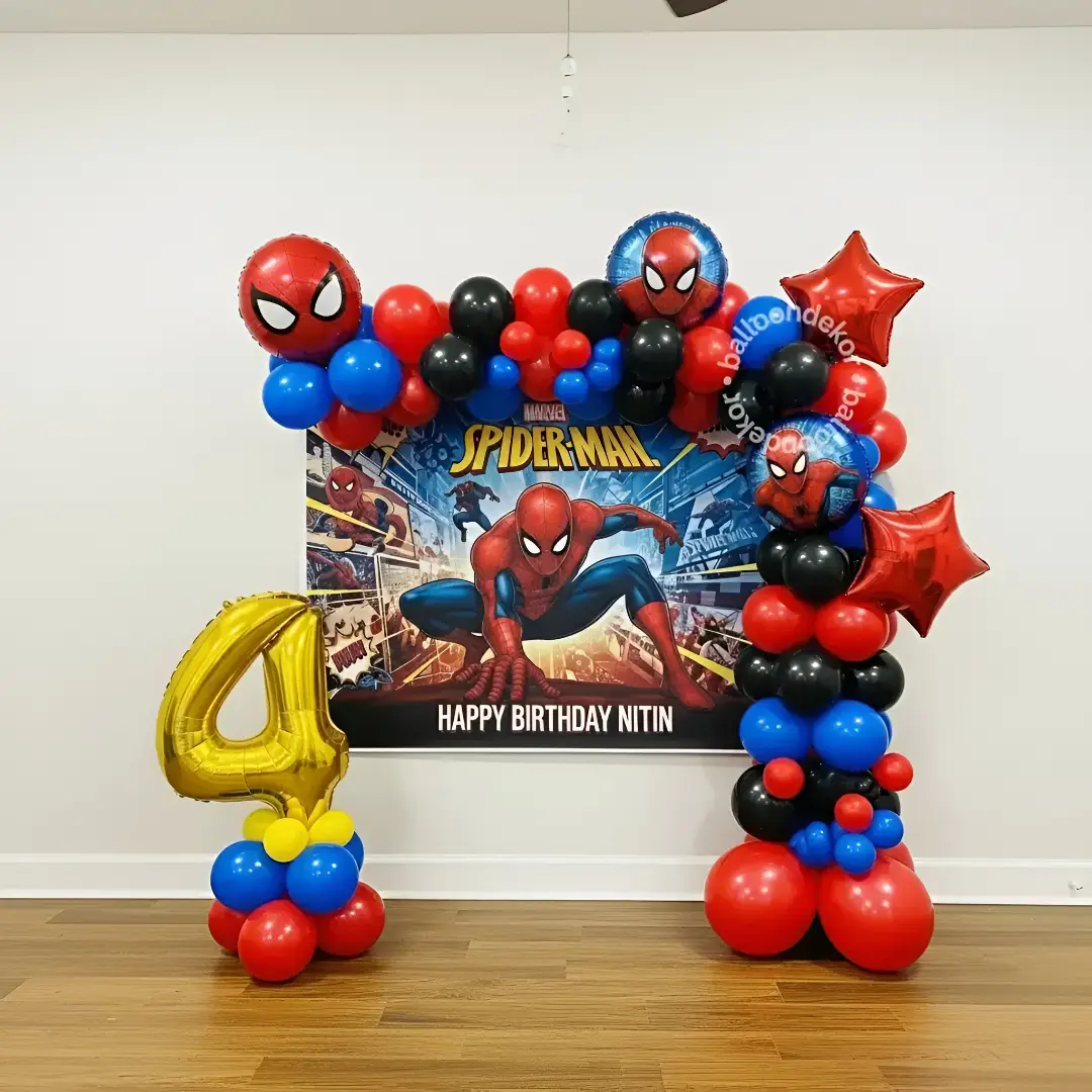 Amazing Spiderman Birthday Setup — thumbnail 2