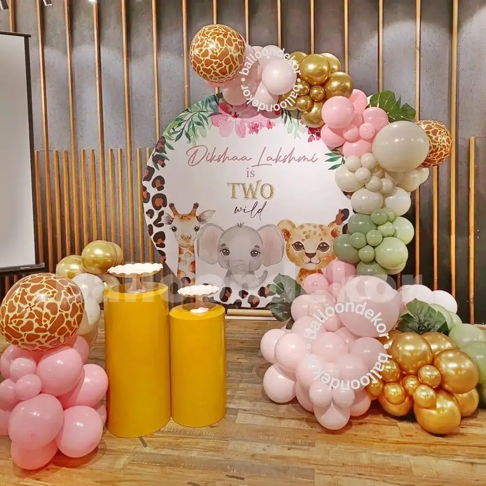 Animal Theme Ring Decoration — Balloon Decoration in Chandigarh in Chandigarh
