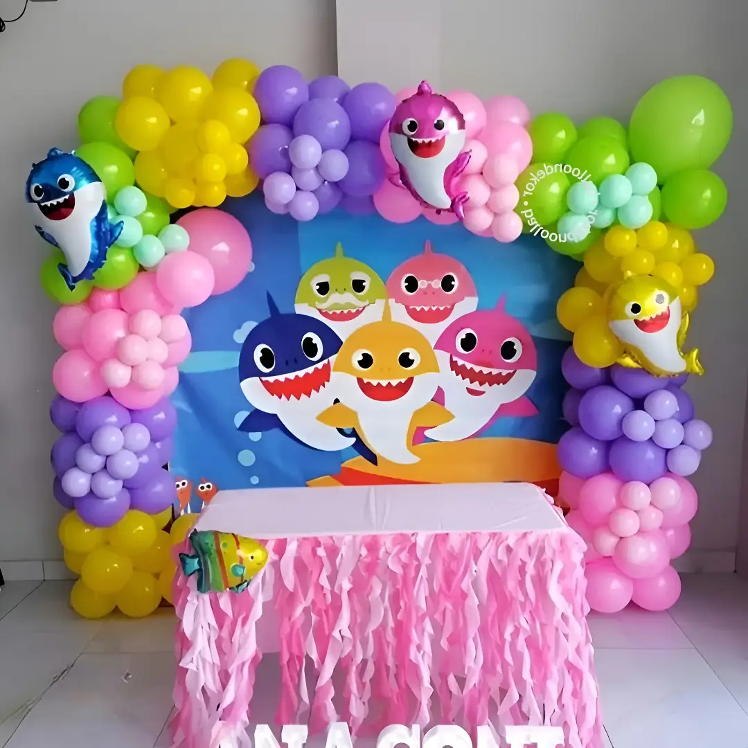 Baby Shark Birthday Party Decoration — thumbnail 2