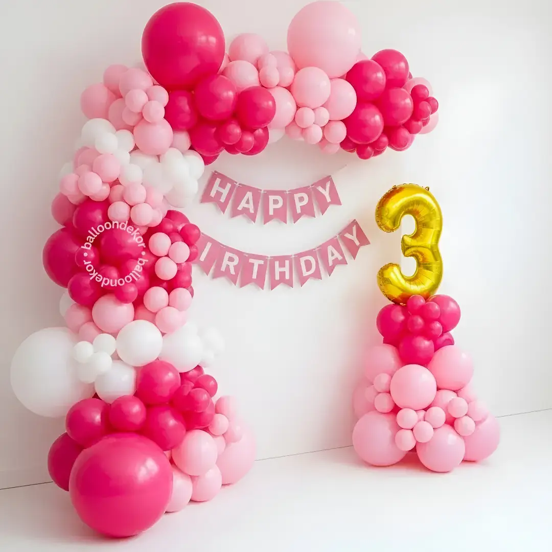 Barbie Birthday Balloon Decoration — thumbnail 2