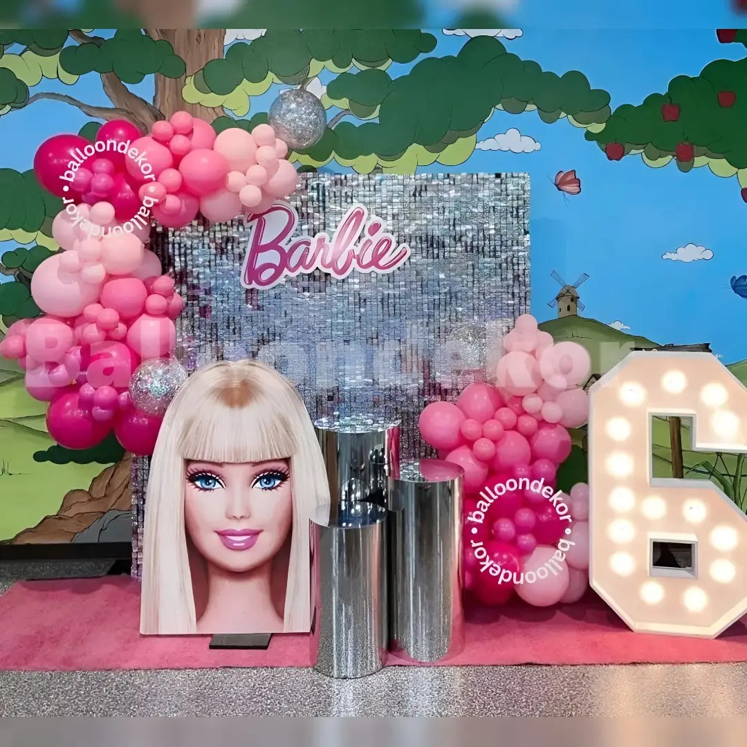 Barbie Theme Premium Decor — Balloon Decorations in Ranchi in Ranchi
