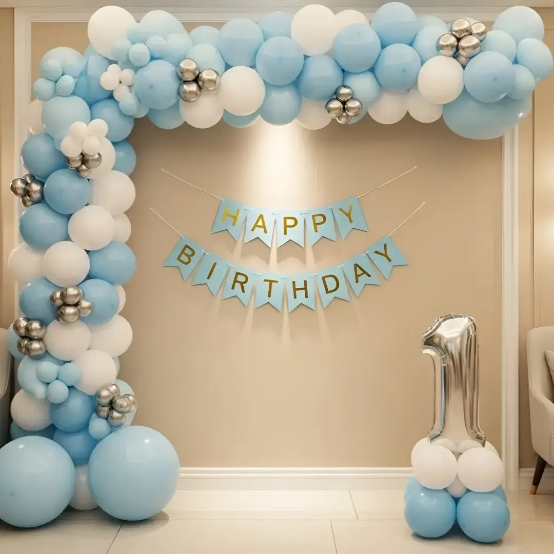 Blue Balloon Decoration — thumbnail 2