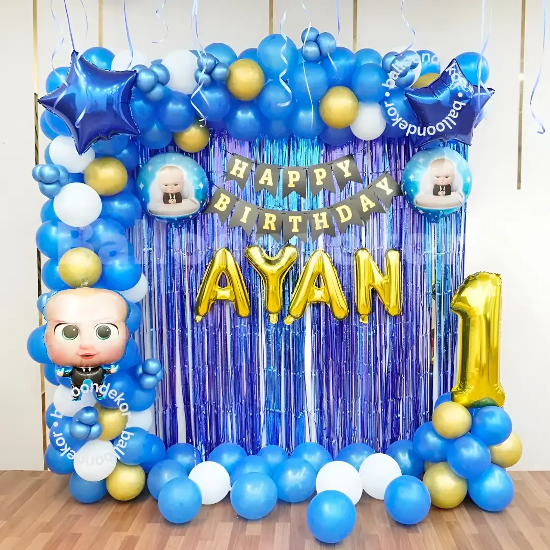 Boss Baby Celebration Setup — Birthday Decorations in Chennai in Chennai
