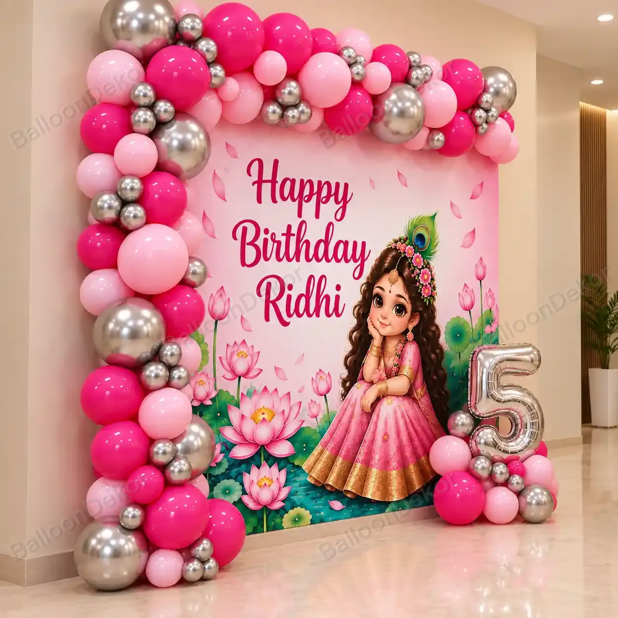 Classic Kids Birthday Balloon Decoration — thumbnail 2