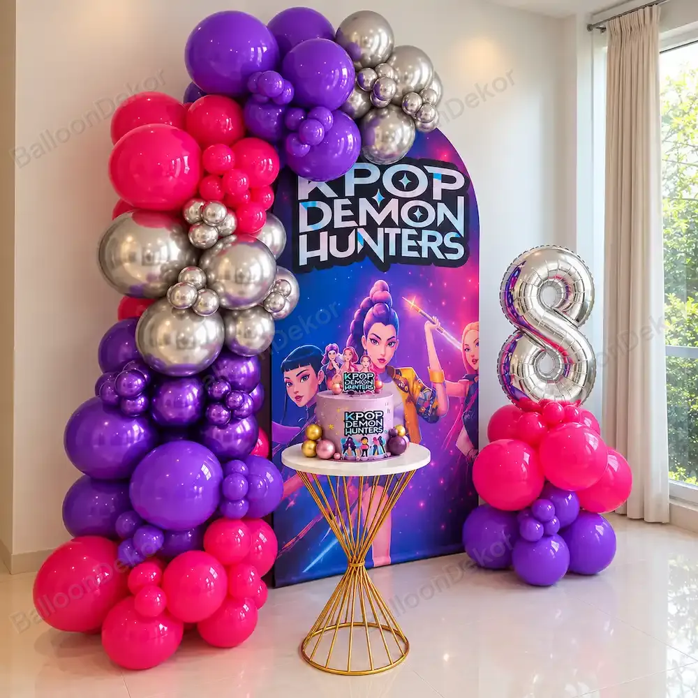 Demon Hunter Theme Birthday Decor — thumbnail 2