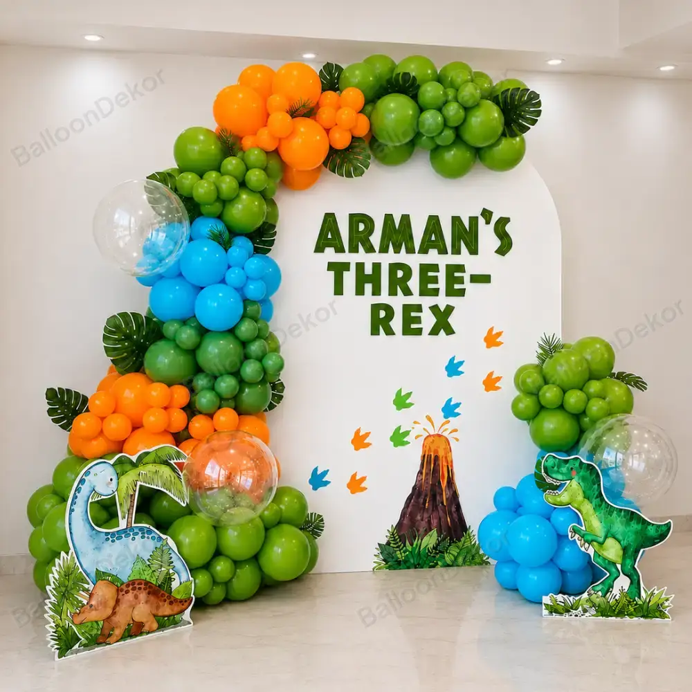 Dino World Birthday Celebration Decoration — thumbnail 2