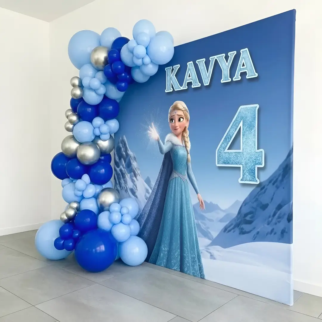 Frozen Princess Party Decoration — thumbnail 2